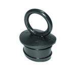 TH Marine Vinyl Push Plug - Black